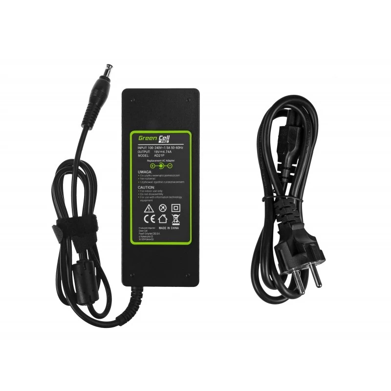 Green Cell AD21P alimentatore per interni 90 W nero