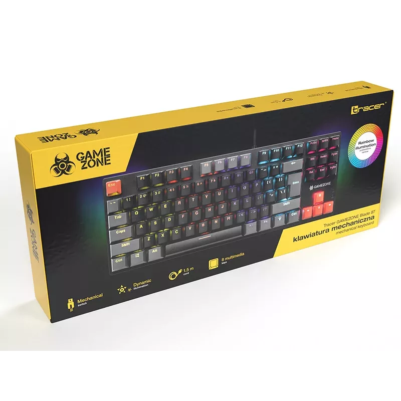 Tastiera meccanica TRACER GAMEZONE Blade 87