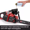 Motosega a batteria EINHELL GP-LC 36/40 Li BL-Solo 36V (2x18V) rosso/nero — senza batteria e caricabatterie
