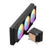 Dissipatore a liquido per CPU Gamemax | GLACIER 360 LCD BK | Intel, AMD