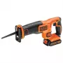Black & Decker BDCR18-QW sega a gattuccio nero, arancione