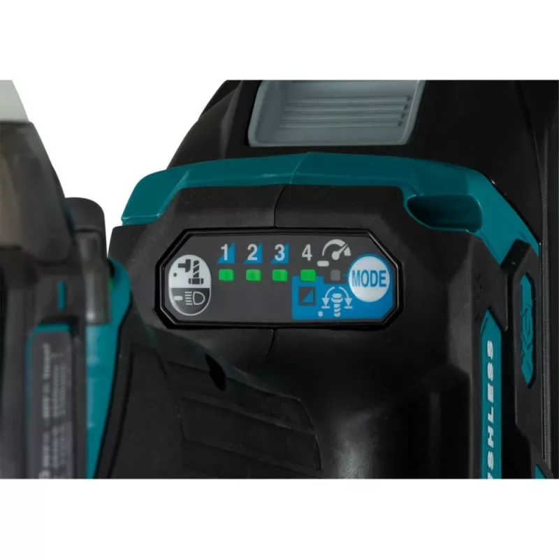 Makita TW004GZ XGT avvitatore a massa battente a batteria 40 V, 1/2 pollice, 3200 giri/min, 350 Nm, senza batteria e caricabatterie, blu/nero