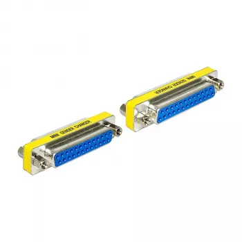 DeLOCK 65483 Gender-Changer Sub-D 25 blu argento giallo