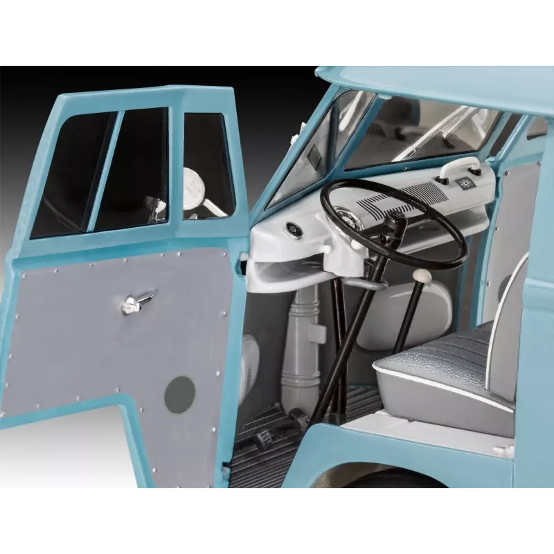 Modello in plastica VW T1 Panel Van - Gulf decorazione 1/24