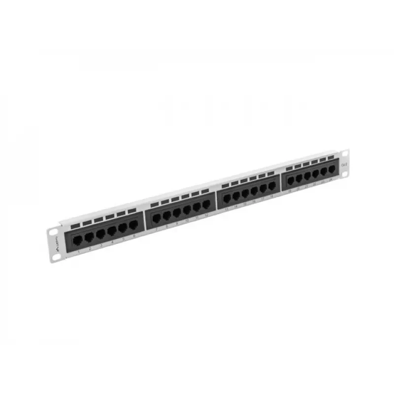 Patch panel 1U Lanberg PPU6-1024-S