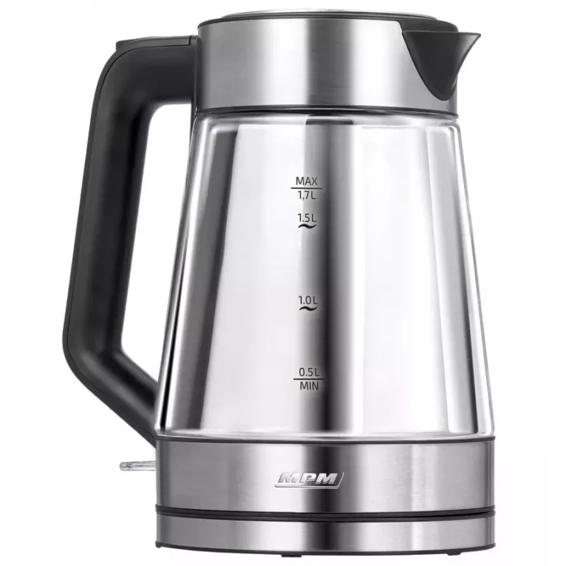 Bollitore MPM 1.7L 2200W nero