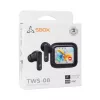 Cuffie SBOX EB-TWS08-B display touchscreen nero
