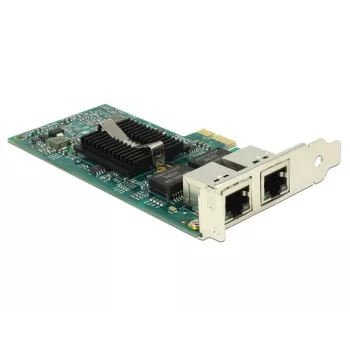 Scheda PCIe Delock 2x Gigabit LAN adattatore di rete