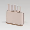 Maestro MR-1412-BEIGE set di coltelli con ceppo + set di taglieri beige