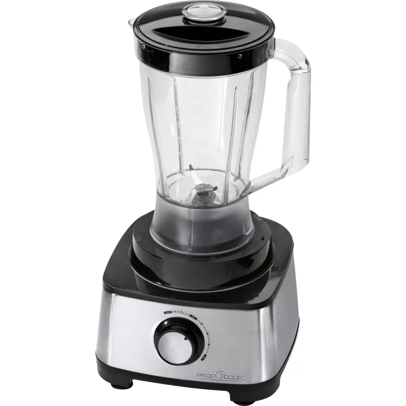 ProfiCook PC-KM 1063 robot da cucina 1200 W 1,75 L nero, acciaio inox