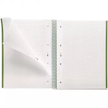 MIQUELRIUS quaderno College Emotions 1 a quadretti DIN A4 margine interno (A460459)