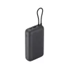 Power bank Xiaomi 20000mAh con cavo integrato, grigio scuro, modello 61828
