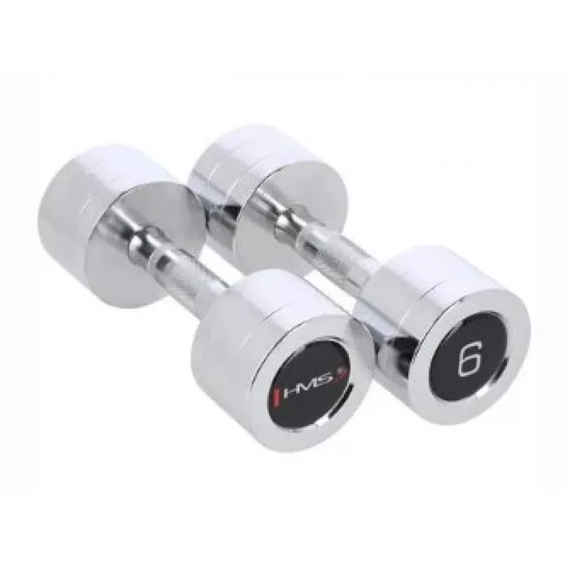 HMS Fitness CHD06 manubrio a peso fisso 6 kg 2 pezzi