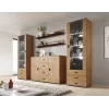 Cama sideboard soggiorno UNI rovere lefkas/nero