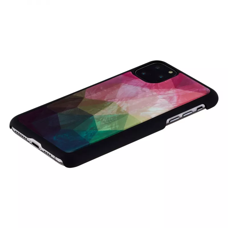 Custodia protettiva iKins per iPhone 11 Pro Max – Water Flower nero