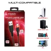 Cavo di ricarica USB-C SUBSONIC SA5601 3 m – compatibile con PS5, Xbox, Nintendo Switch