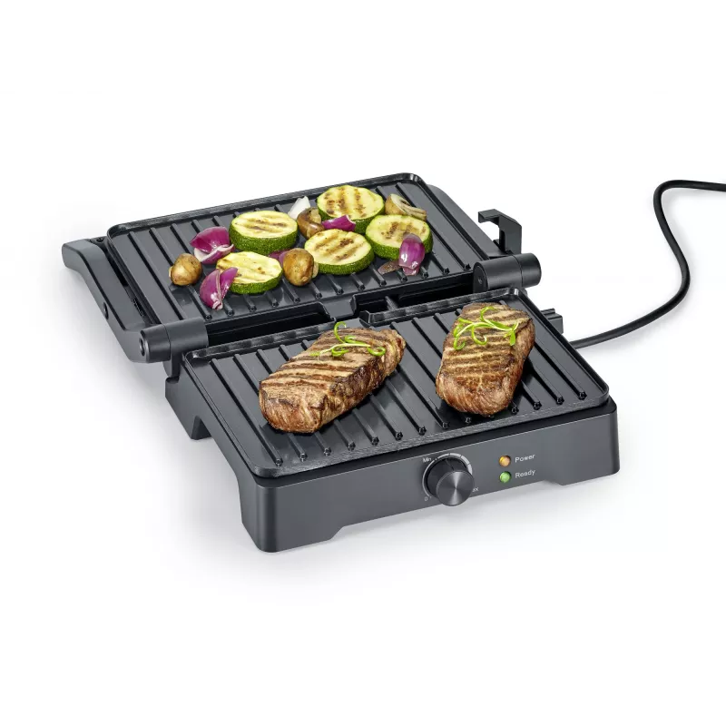 Multigrill elettrico SEVERIN KG 2391 XL con superficie antiaderente