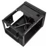 SilverStone SUGO 13 - Desktop - Mini-DTX - senza alimentatore (AT / PS/2) - nero - USB/Audio (SST-SG13B-Q)
