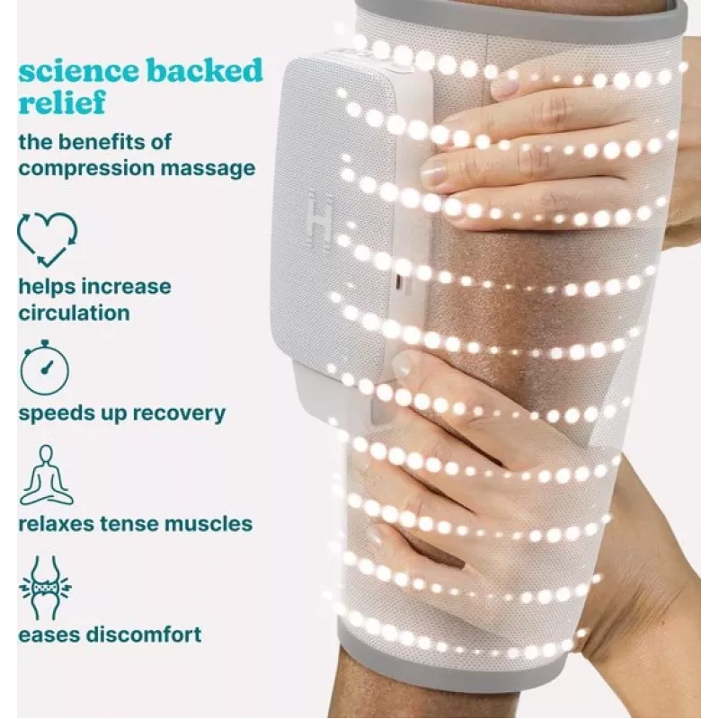 Fascia per polpaccio HoMedics SR-CMXCE10HBND sistema di compressione modulare con unità di controllo