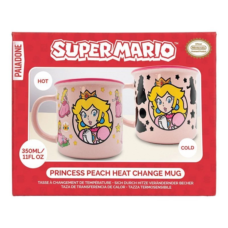Paladone Super Mario Princess Peach tazza termosensibile