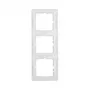 Berker S.1 10138989 Cornice 3 posti, bianco polare lucido