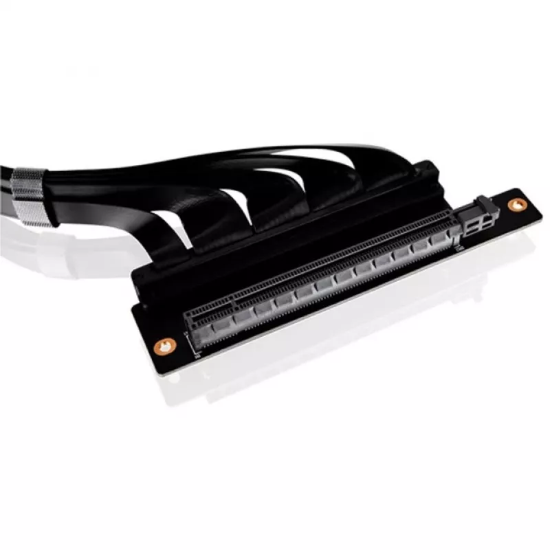 Thermaltake cavo riser PCI-E 4.0 doppio 90 gradi, 40 cm, nero
