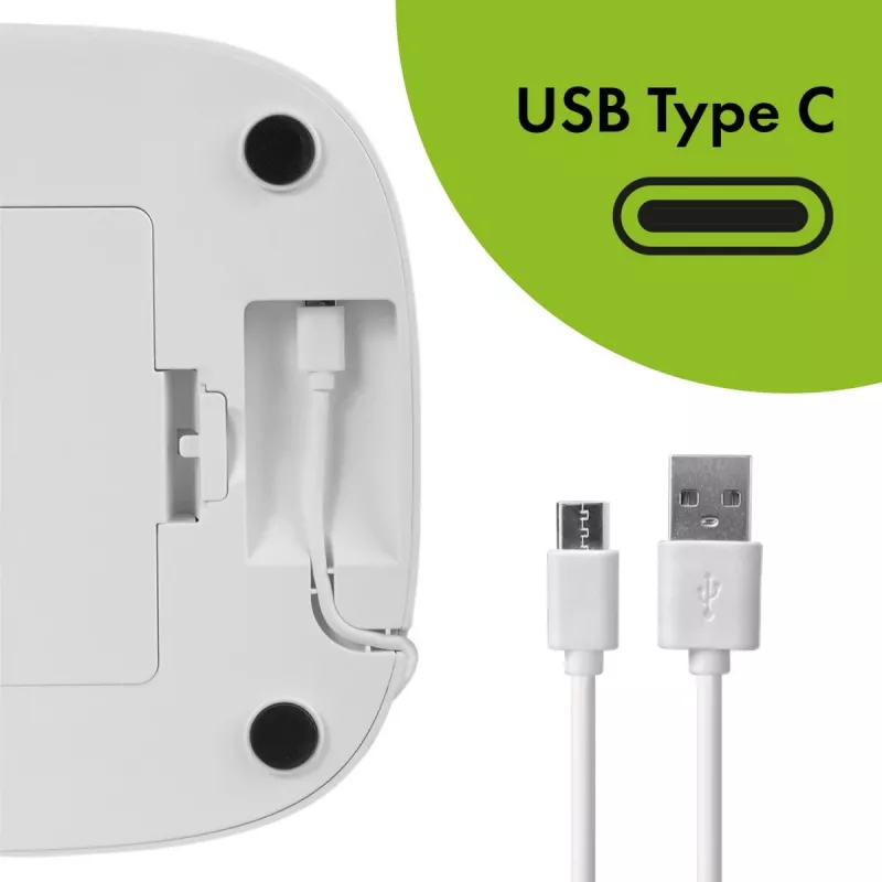 GreenBlue GB393 distributore automatico di cibo per animali, 6 L, USB 5V/1A, bianco