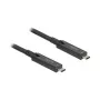 Cavo USB DeLOCK USB 3.2 Gen 2 10m USB-C nero 84257