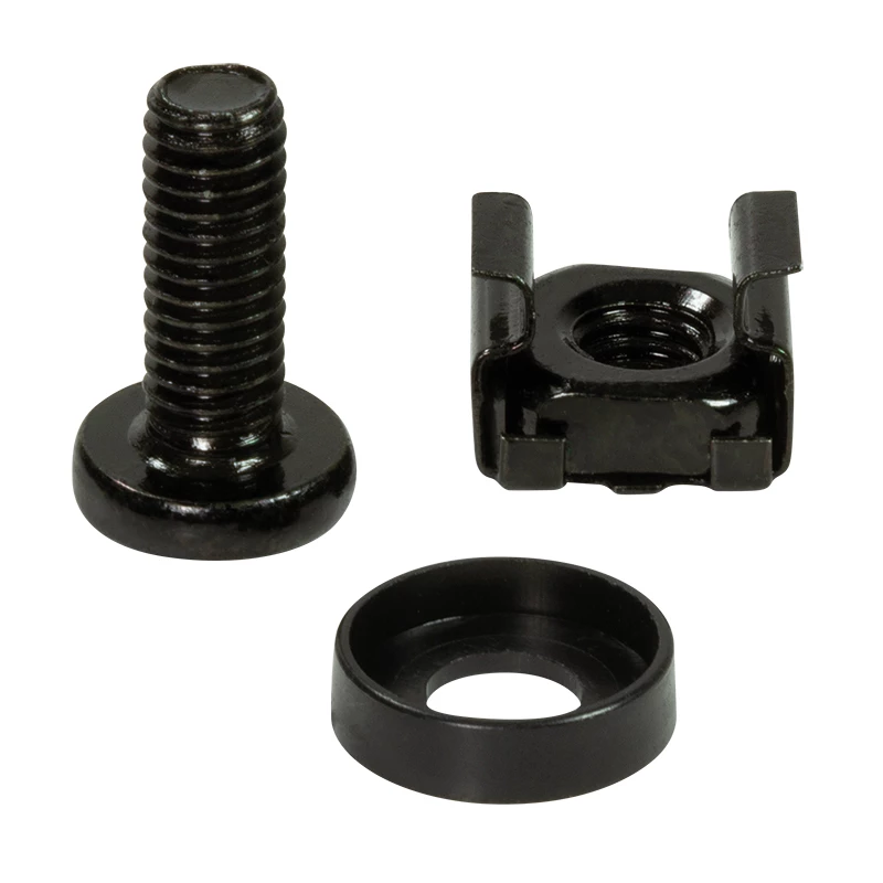 Set viti LOGILINK AC116 — 50 viti nere per accessori rack
