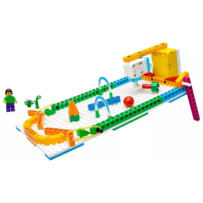 LEGO Education SPIKE Essential Set A+ 45345 – kit di robotica educativa e programmazione, 449 elementi, da 6 anni