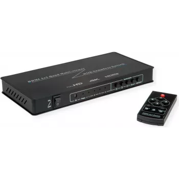 ROLINE switch quad multi-viewer HDMI 4 ingressi senza interruzioni (14.01.3596)
