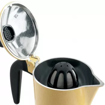 Caffettiera Moka Bialetti Orzo Express nero giallo