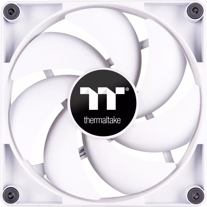 Ventola per case Thermaltake CT120 120mm bianca confezione da 2