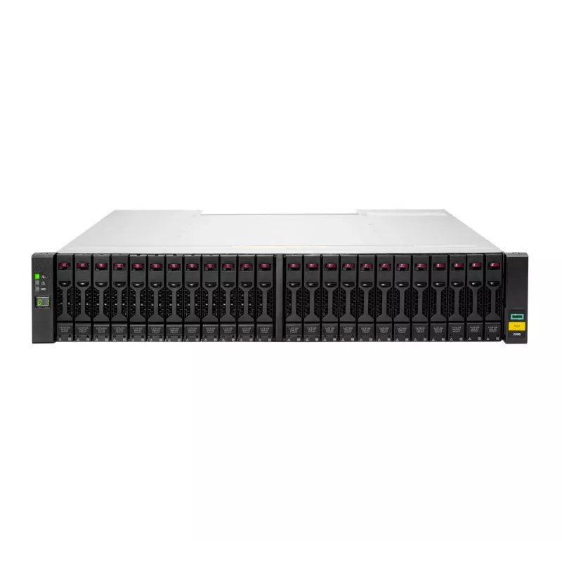 HPE MSA 2060 disk array 0 TB rack 2U argento nero HDD SSD
