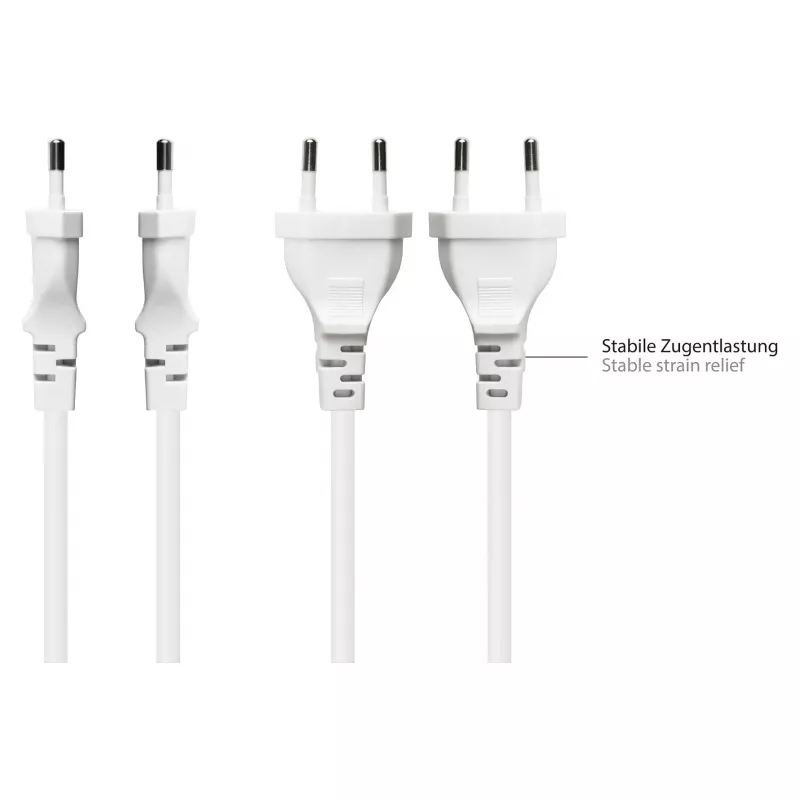 Good Connections prolunga Euro bianco 0,2m