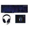Tastiera e mouse inclusi Rebeltec SHERMAN Gaming USB QZERTY inglese nero