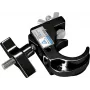 Gancio teatrale EUROLITE TH35-75 nero acciaio per rigging e sospensione