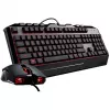 YY Cooler Master tastiera e mouse desktop da gaming Devastator 3 [DE] nero mono RGB versione rivista