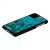 Custodia protettiva iKins per iPhone 11 Pro Max – Almond Blossom nero