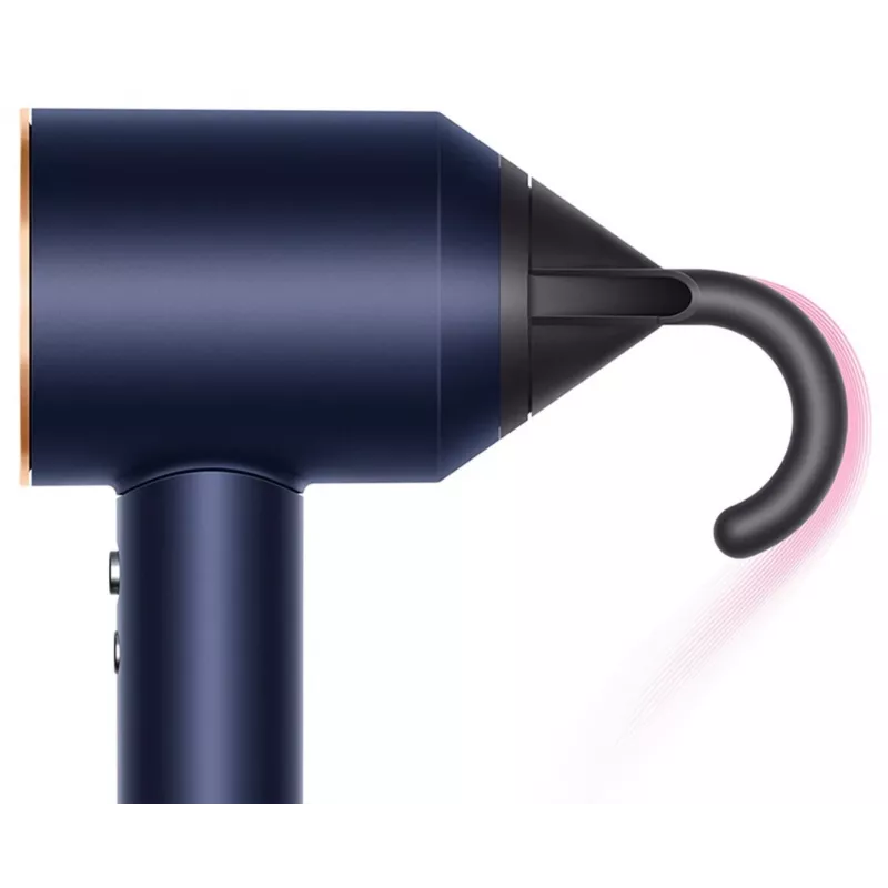 Asciugacapelli Dyson Supersonic 1600 W blu rame flusso d'aria 13,3 l/s