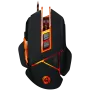 CANYON mouse Hazard GM-6 LED cablato nero arancione
