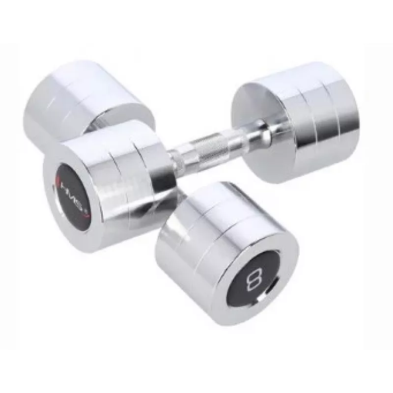 HMS Fitness CHD08 manubrio a peso fisso 8 kg 2 pezzi