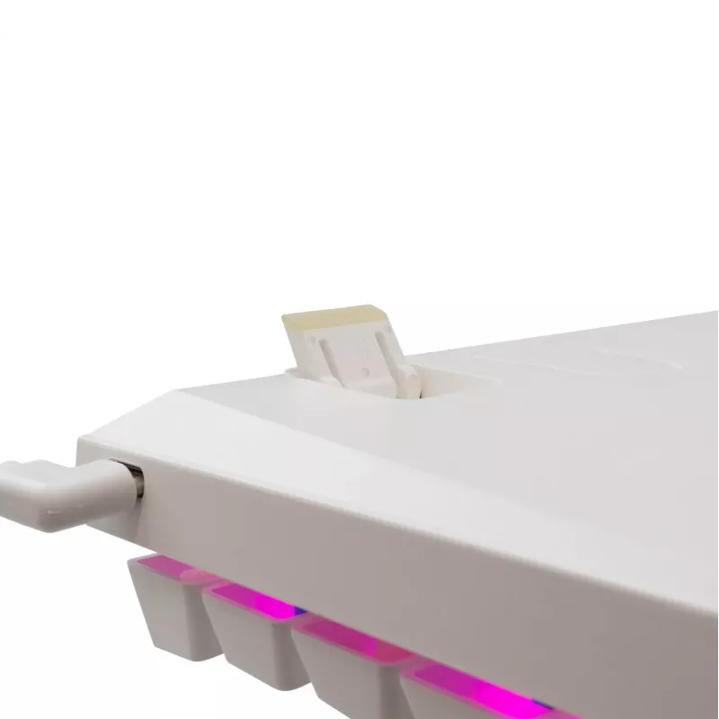Tastiera meccanica White Shark Wakizashi-2 switch US Red, tenkeyless/layout US, bianca