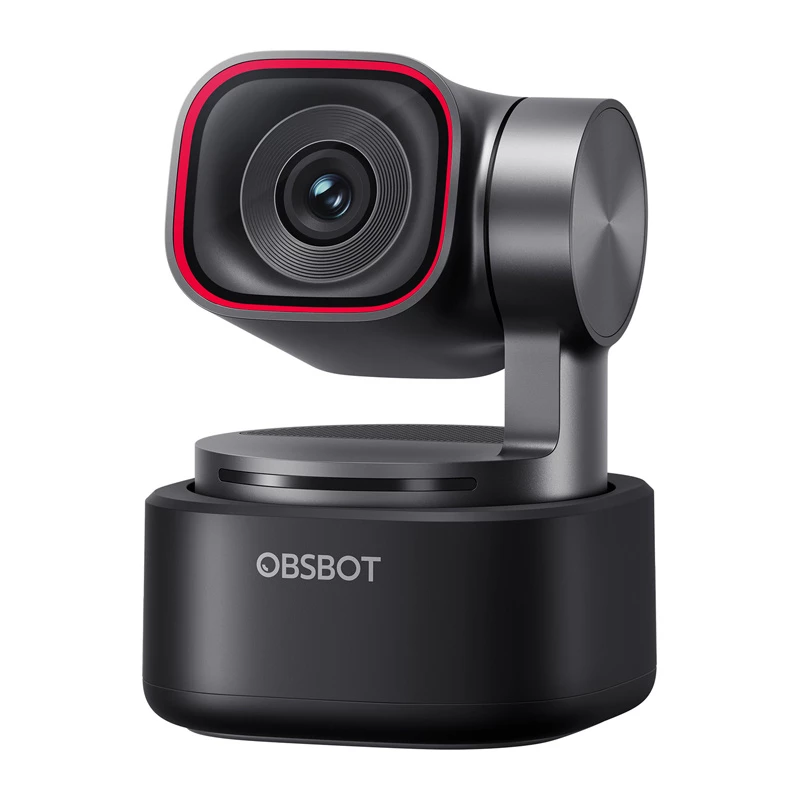 Webcam Obsbot Tiny 3 PTZ 4K di Obsbot — fotocamera PTZ 4K compatta per streaming e conferenze