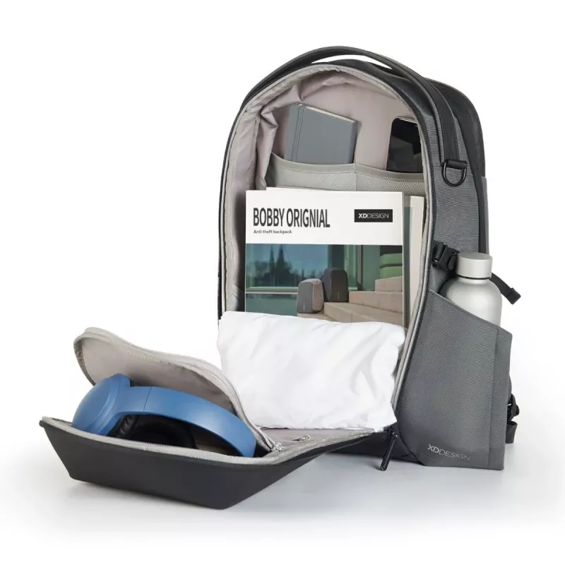 Zaino XDDESIGN Bizz grigio P705.932 – zaino da città idrorepellente e leggero
