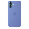 iPhone 16 Plus custodia in silicone compatibile MagSafe - pervinca