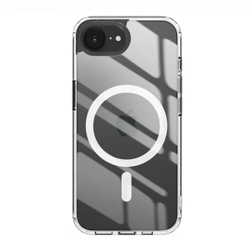 Nevox StyleShell SHOCKFlex - compatibile iPhone 16e/17e con MagSafe trasparente