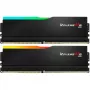 DIMM 48 GB DDR5-5200 (2x 24 GB) kit dual, memoria nera, F5-5200J4040A24GX2-RM5RK, Ripjaws M5, INTEL XMP