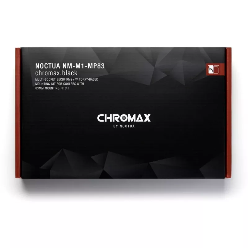 NM-M1-MP83 chromax.nero, montaggio (nero)
