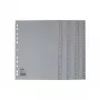 ELBA indice A4 1-100 PP grigio 100 linguette - cancelleria